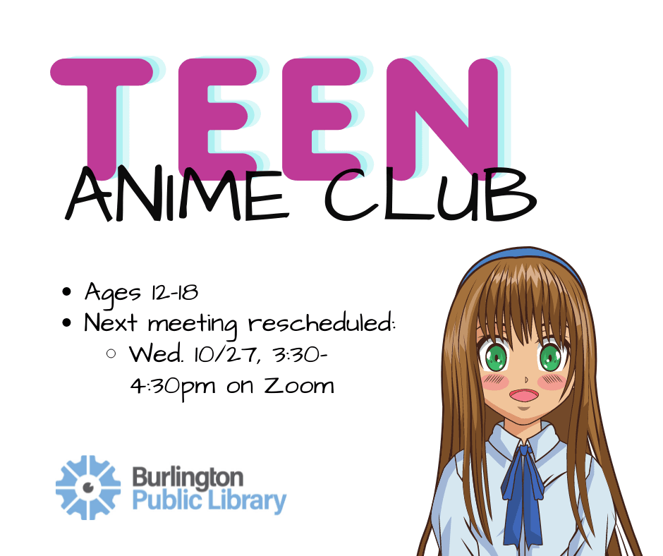Anime Club Facebook Post