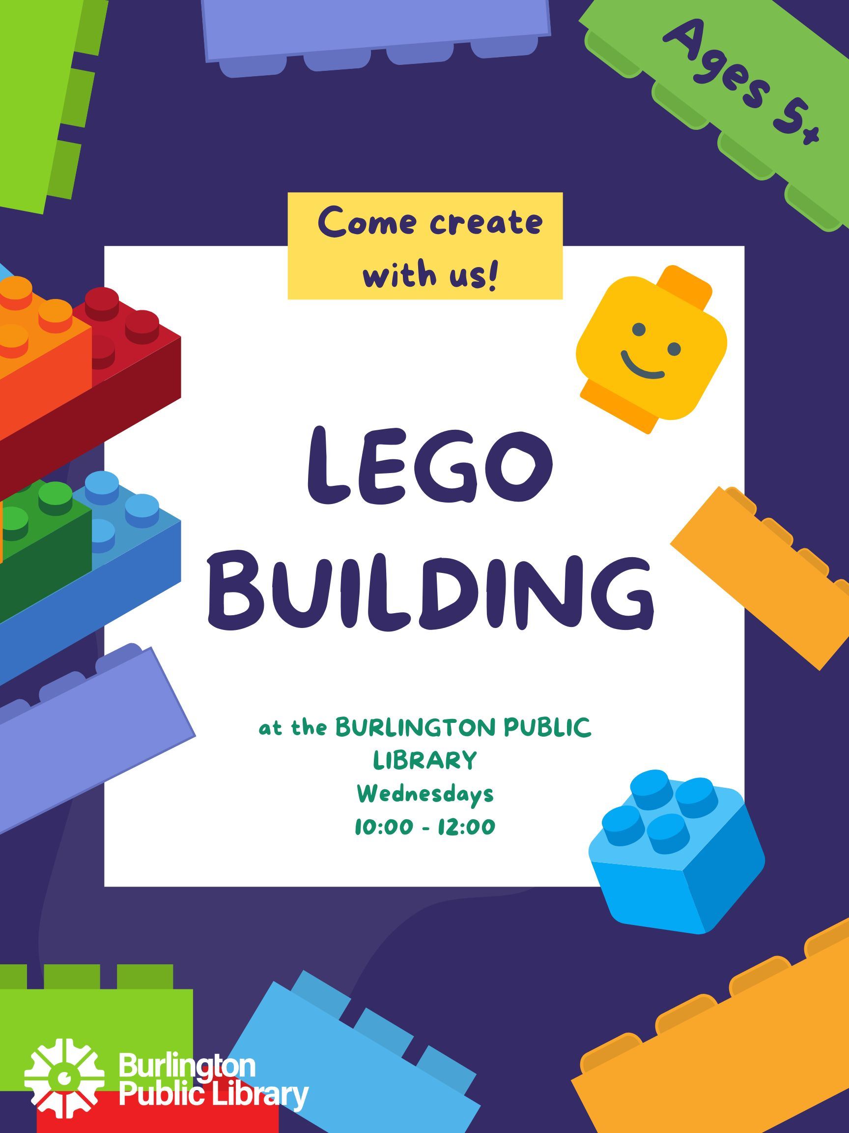 Lego Building Flier Decorative Legos