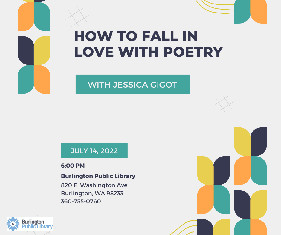 Poetry Website Flier Decorative