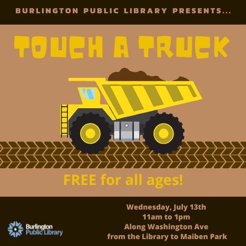 Touch a Truck Flier English