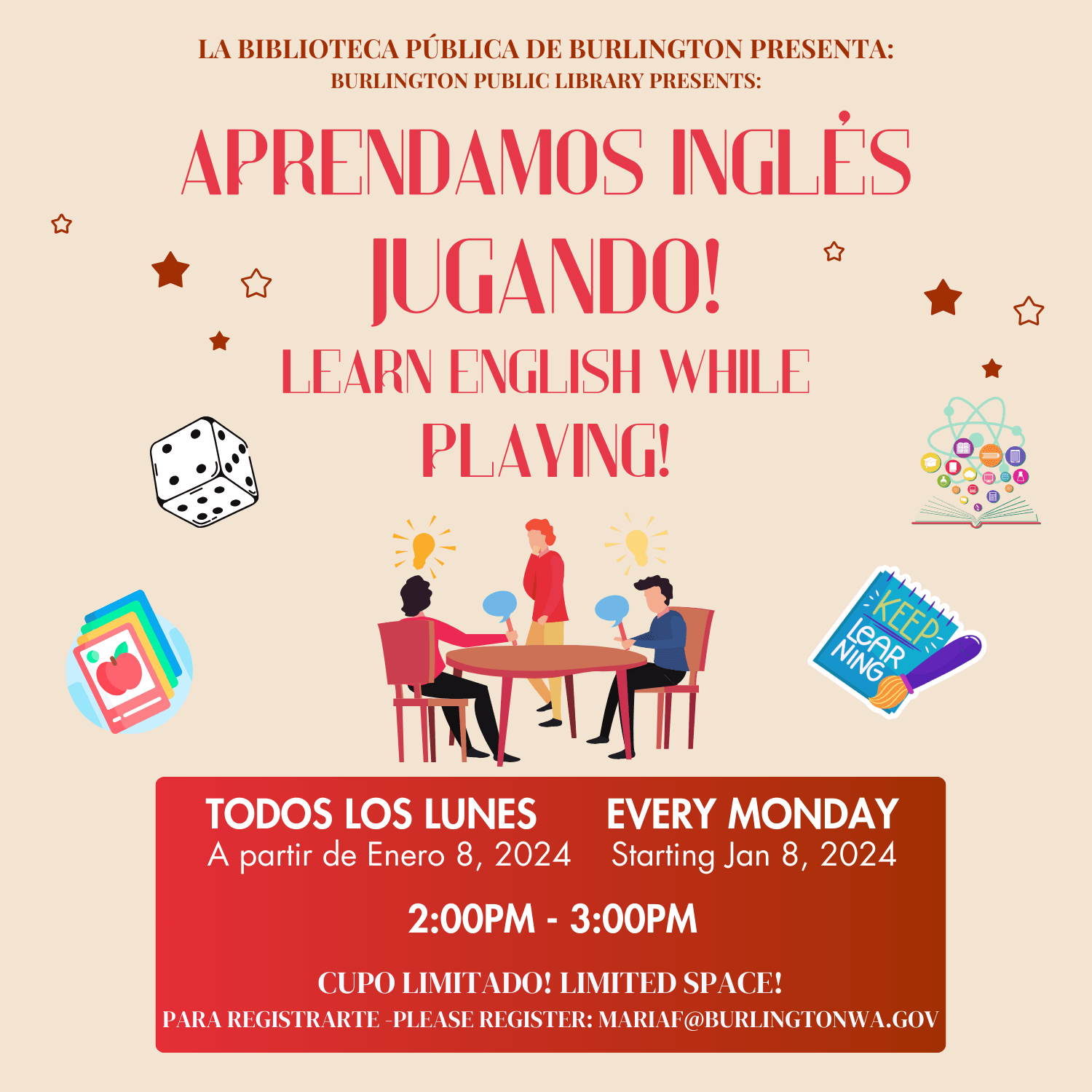 aprendamos jugando (5 x 5 in)