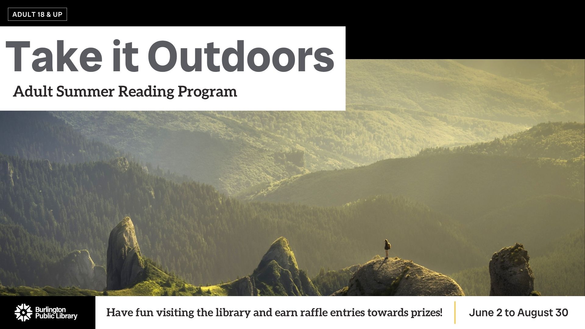 2025 Summer Reading Take it Outdoors (1920 x 1080 px)